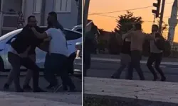 Arnavutköy'de Yol Verme Tartışması Kavgaya Dönüştü: O Anlar Kamerada