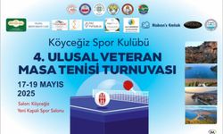 Köyceğiz’de Veteran Masa Tenisi Turnuvası Başlıyor