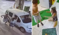 Muğla Fethiye’de Akaryakıt İstasyonunda Genç Kadına Şiddet Kamerada