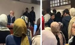 Nurettin Yıldız'a Boğaziçi Üniversitesi'nde Yumurtalı Protesto