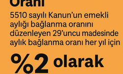 Maaş Bağlanma Oranı: 5510 Sayılı Kanun’a Göre Emekli Aylığı  Hesaplanma Şekli