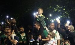 Bursaspor, 62. Kuruluş Yılını Meşalelerle Kutladı
