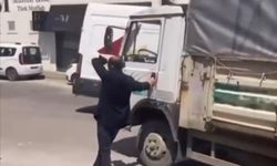 Bursa'da Kamyon Çalıp Kaza Yaptı: Ehliyetsiz Kadın Araç İçinde Yakalandı