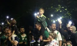 Bursaspor, 62. Kuruluş Yılını Meşalelerle Kutladı