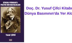 Doç. Dr. Yusuf Çifci Kitabı  Dünya Basınının'da Yer Aldı