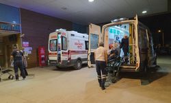İnegöl’de su kanalına devrilen araçta 2 kişi yaralandı