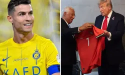 Ronaldo Trump'a forma gönderdi: Üzerinde barış mesajı vardı