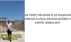 AK Parti Nilüfer İlçe Başkanı Furkan Alparslan'dan Sert Çıkış: "Bozbey'in Hayali Çürüdü, Halkın Parası Heba Oldu!"