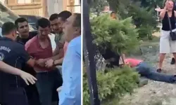 İzmir’de Zabıta Ekipleri Seyyar Satıcıya Müdahalesi Kameraya Yansıdı