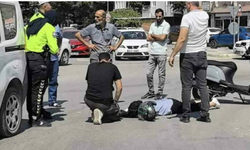 Bursa İnegöl'de Korkutan Kaza: Kamyonetle Çarpışan Motosiklet Sürücüsü Yaralandı