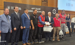 Bursa Muş-Der Arama ve Kurtarma Ekibine Üstün Büyükşehirden Başarı Takdir Belgesi
