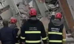 Kocaeli Gebze'de 7 Katlı Bina Çöktü! Enkaz Altında 5 Kişilik Aile Var