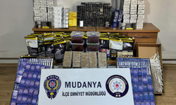 MUDANYA'DA KAÇAK TÜTÜN OPERASYONU: 39 BİN 585 Makaron Ele Geçirildi!