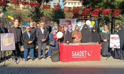 Saadet Partisi Bursa'dan çocukların geleceği için çağrı