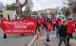 Bursa Metal işçisi Mudanya'da alanlara çıktı