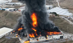 Kırıkkale Organize Sanayi Bölgesi'nde Kimya Fabrikasında Dehşet Yangın!