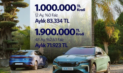 YILIN SON FIRSATI TOGG'DAN: T10F MODELİNE %0 FAİZLE 1 MİLYON TL KREDİ SÜRPRİZİ!