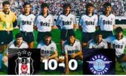 Beşiktaş 10-0 Adana Demirspor: Türk Futbol Tarihinin En Farklı Galibiyeti ve Gollerin Sahipleri