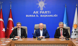 AK Parti Bursa İl Başkanı Gürkan'dan Muhtarlar Derneği'ne Ziyaret