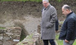 Myrleia Antik Kenti'nde Bursa Arkeoloji Müzesi Heyeti Ağırlanıyor