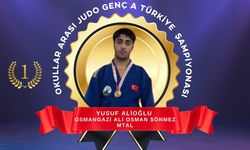 Osmangazi'den Judo Şampiyonu: Yusuf Alioğlu Türkiye Birincisi Oldu