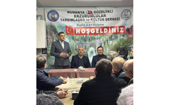 Bursa Mudanya'da Güzelyalı Erzurumlular Derneği'nde Buluşma