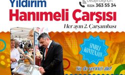 Yıldırım Hanımeli Çarşısı Kadın Girişimciler İçin Yeniden Açılıyor