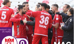 Sivasspor  Keçiörengücü’ne 1-0 mağlup oldu: Maç özeti