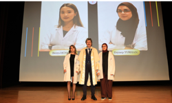 Geleceğin veteriner hekimleri beyaz önlüklerini giydi
