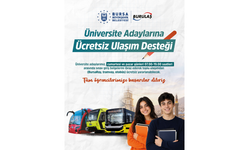 Bursa'da üniversite adaylarına ücretsiz ulaşım desteği
