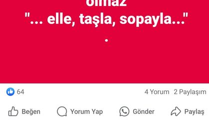 Bursa'da Bir Kişi sosyal medya'da halkı kışkırttığı için gözaltına alındı.