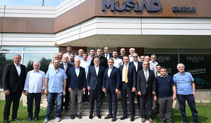 BTSO Başkanı Burkay MÜSİAD Yönetimi ile Buluştu