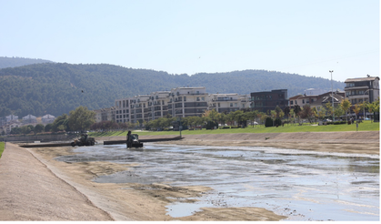 Büyükşehir'den dere temizliği mesaisi
