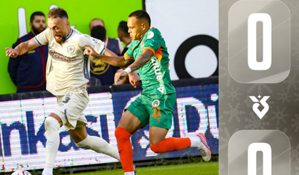 Süper Lig'de Alanyaspor ve Erzurumspor FK Puanları Paylaştı!