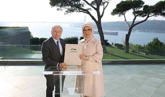 Emine Erdoğan, BM Karayolu Güvenliği Özel Temsilcisi Todt'u kabul etti