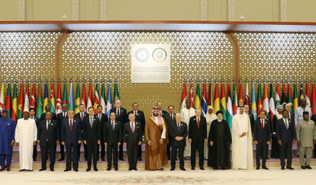 Cumhurbaşkanı Erdoğan, İslam İşbirliği Teşkilatı ve Arap Ligi Olağanüstü Ortak Zirvesi’ne katıldı
