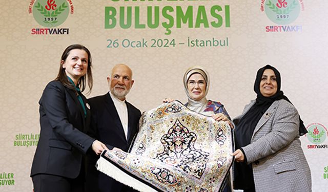Emine Erdoğan, "Siirtli Kadınlarla Buluşma" programına katıldı