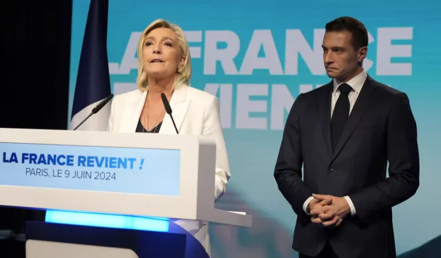 Fransa’da erken seçimleri aşırı sağ kazanırsa Bardella başbakan olacak: Le Pen
