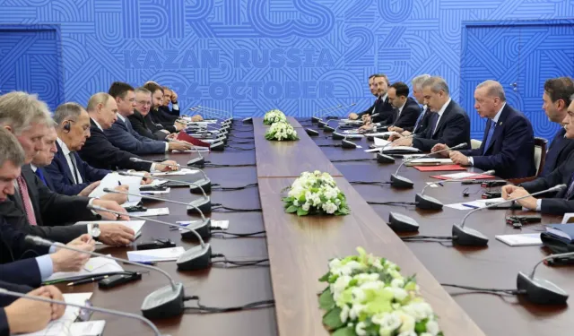 BRICS Zirvesi'nde Erdoğan-Putin görüşmesi: 'Türkiye - Rusya ilişkileri güçlenerek gelişiyor'