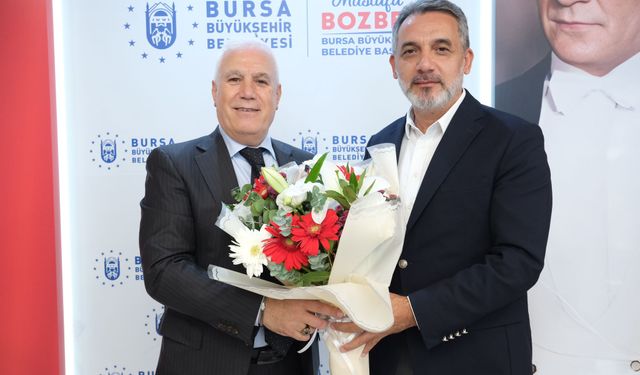 MÜSİAD Bursa’dan Büyükşehir Belediye Başkanı Mustafa Bozbey’e Ziyaret