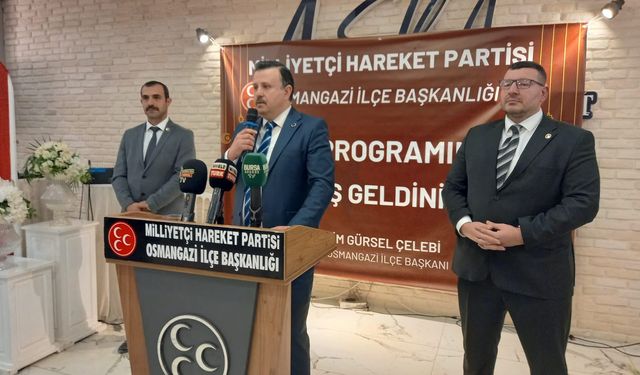 Osmangazi MHP İftarında "Devlet Bahçeli" Sesleri!