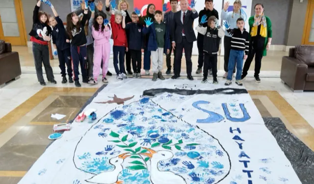 Dünya Su Günü’nde öğrencilere suyun önemi anlatıldı