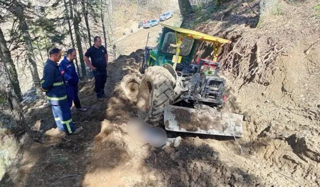 Düzce'de traktör kazası!
