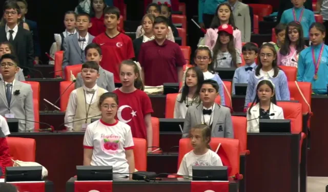 TBMM çocuklara emanet