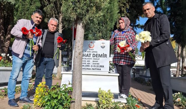 AŞAV Vakfı'ndan Şehitler Haftası’na Özel Anlamlı Ziyaret