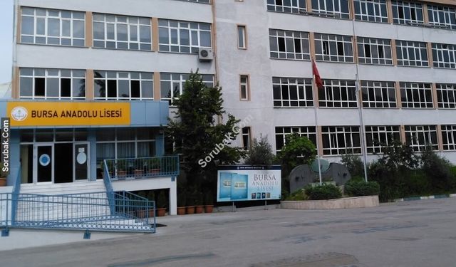 Bursa Anadolu Lisesi taban puanı