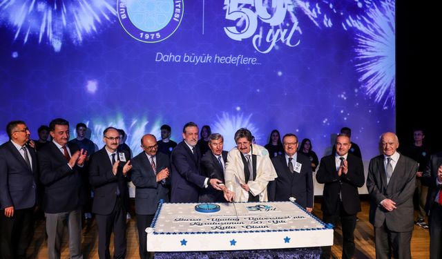 BUÜ'nün 50. kuruluş yıldönümü coşkuyla kutlandı