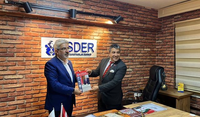 DSP’li İsim Esnafı Ziyaret Etti… “İflas Etmenize Göz yumamayız!”