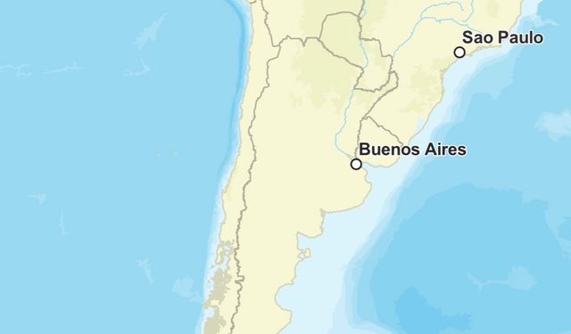 Güney Amerika'da 7.4 şiddetinde deprem!