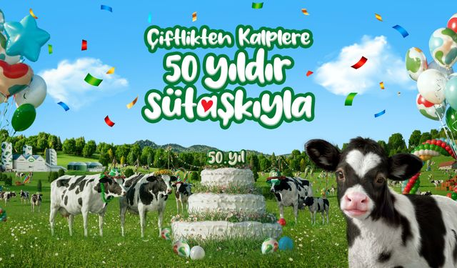 Sütaş 50. yılını “Çiftlikten Kalplere” reklam kampanyası ile kutluyor